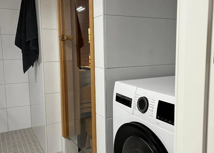 Viihtyisae Kaupunkiyksioe Saunalla *