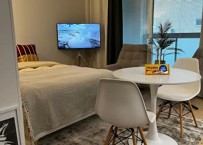 Viihtyisae Kaupunkiyksioe Saunalla * 波里